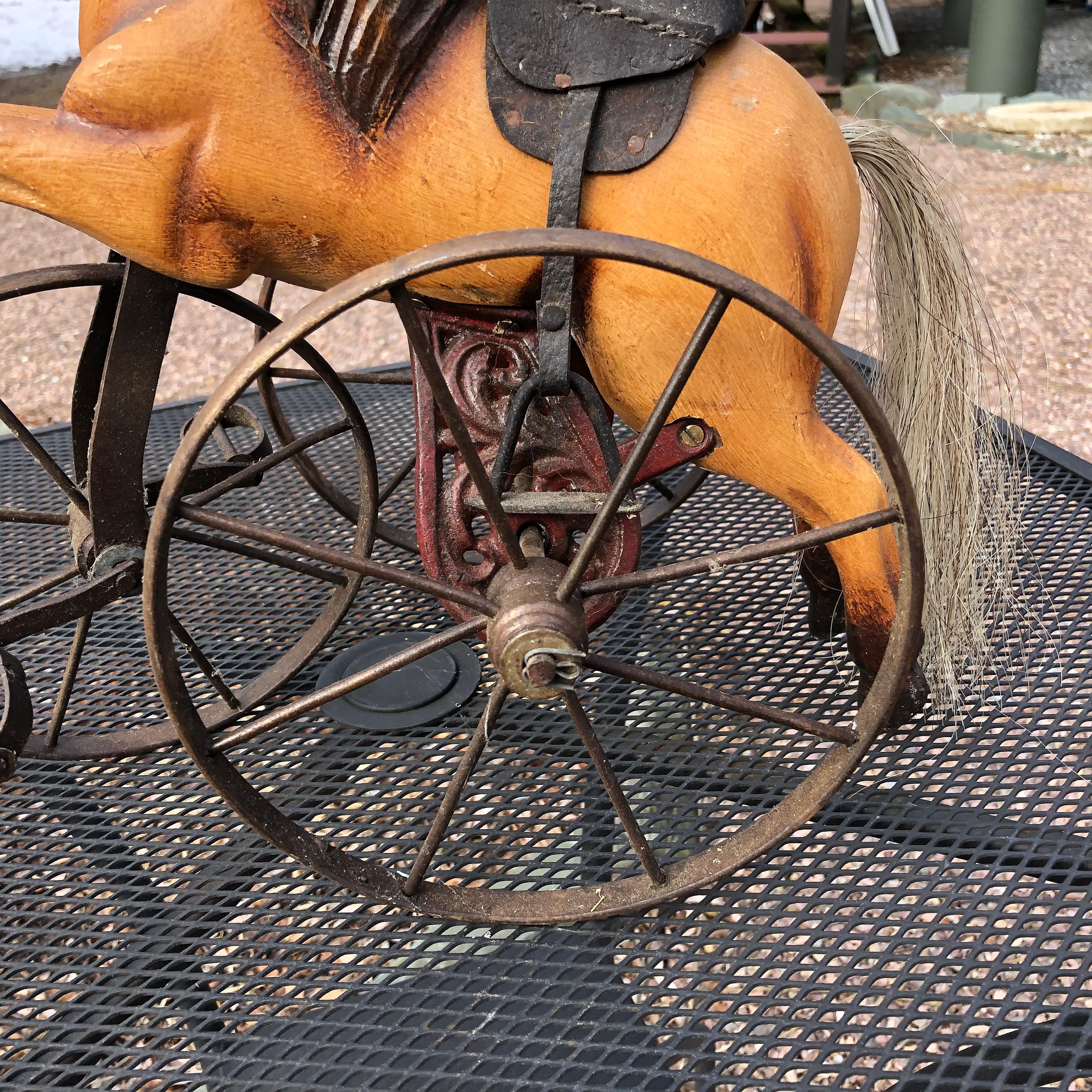 20th Century American Horse Tricycle
