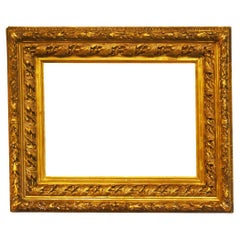 Antique American 17x22 inch Hudson River Gilded Picture Frame circa 1875