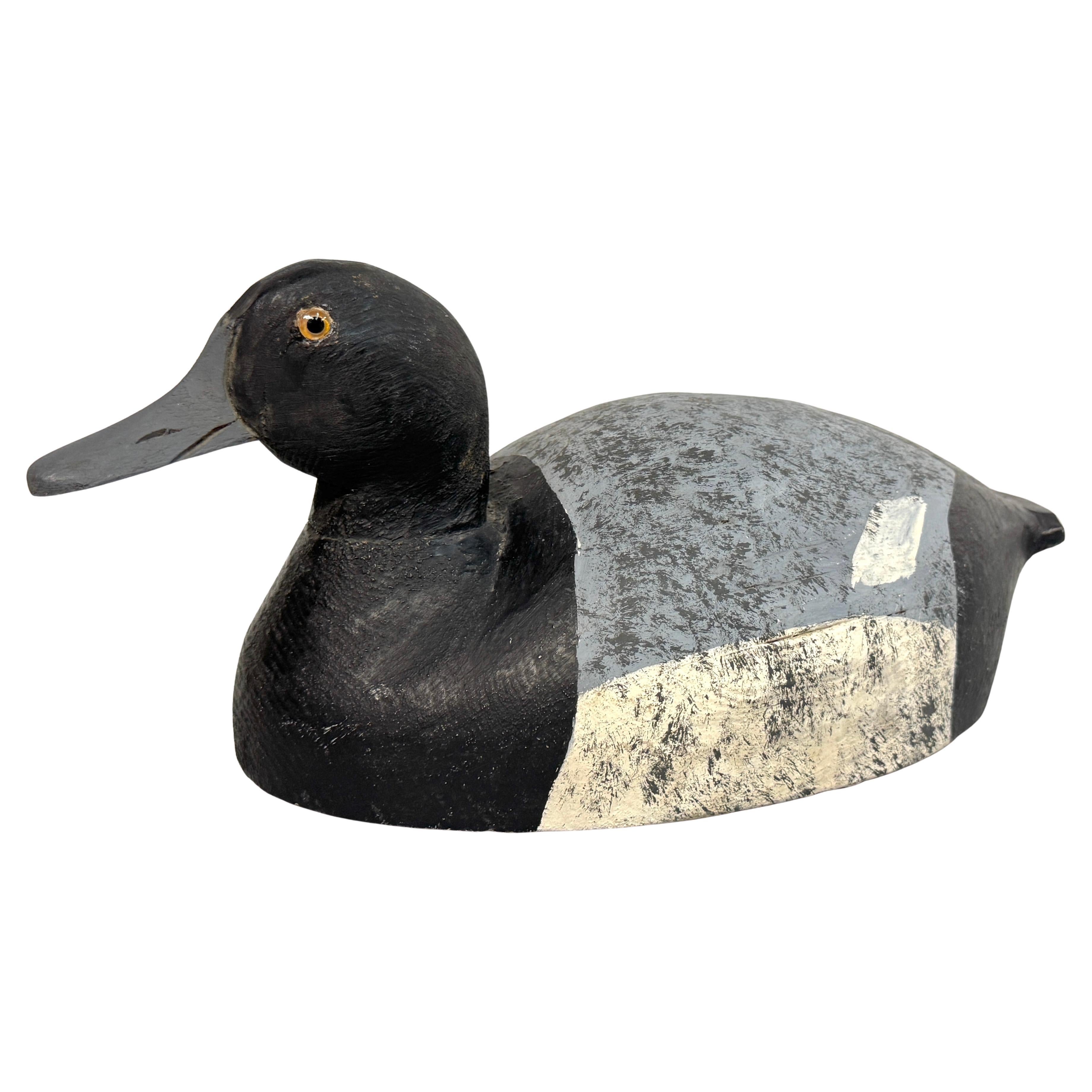 American Hunting Decoy 'Patches' with Glass Eyes and Metal Link Latch For Sale