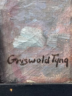 American Illustration Boston Genre Scene, circa 1914 by Griswold Tyng.