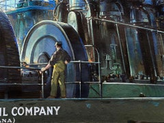 Wheels of Industry Past and Present, Golden Age of Illustration - Standard Oil
