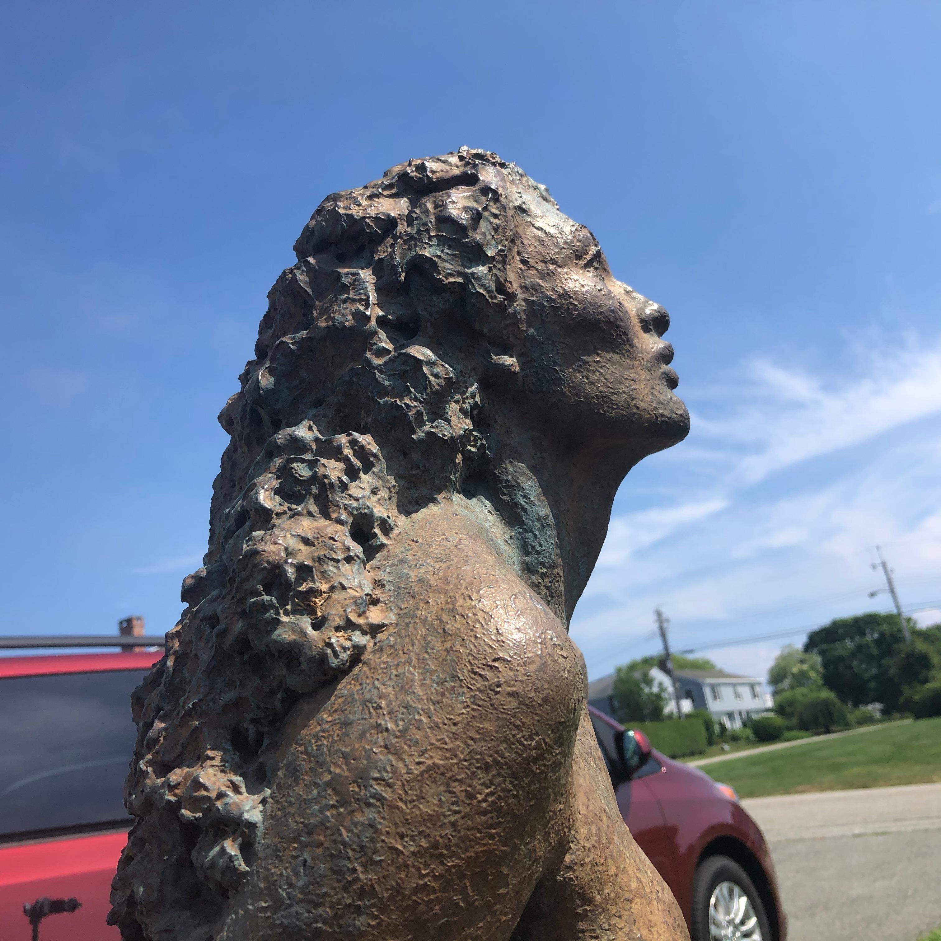 Grand bronze américain Sensual  Beauté par un important sculpteur du milieu du siècle Bon état - En vente à South Burlington, VT