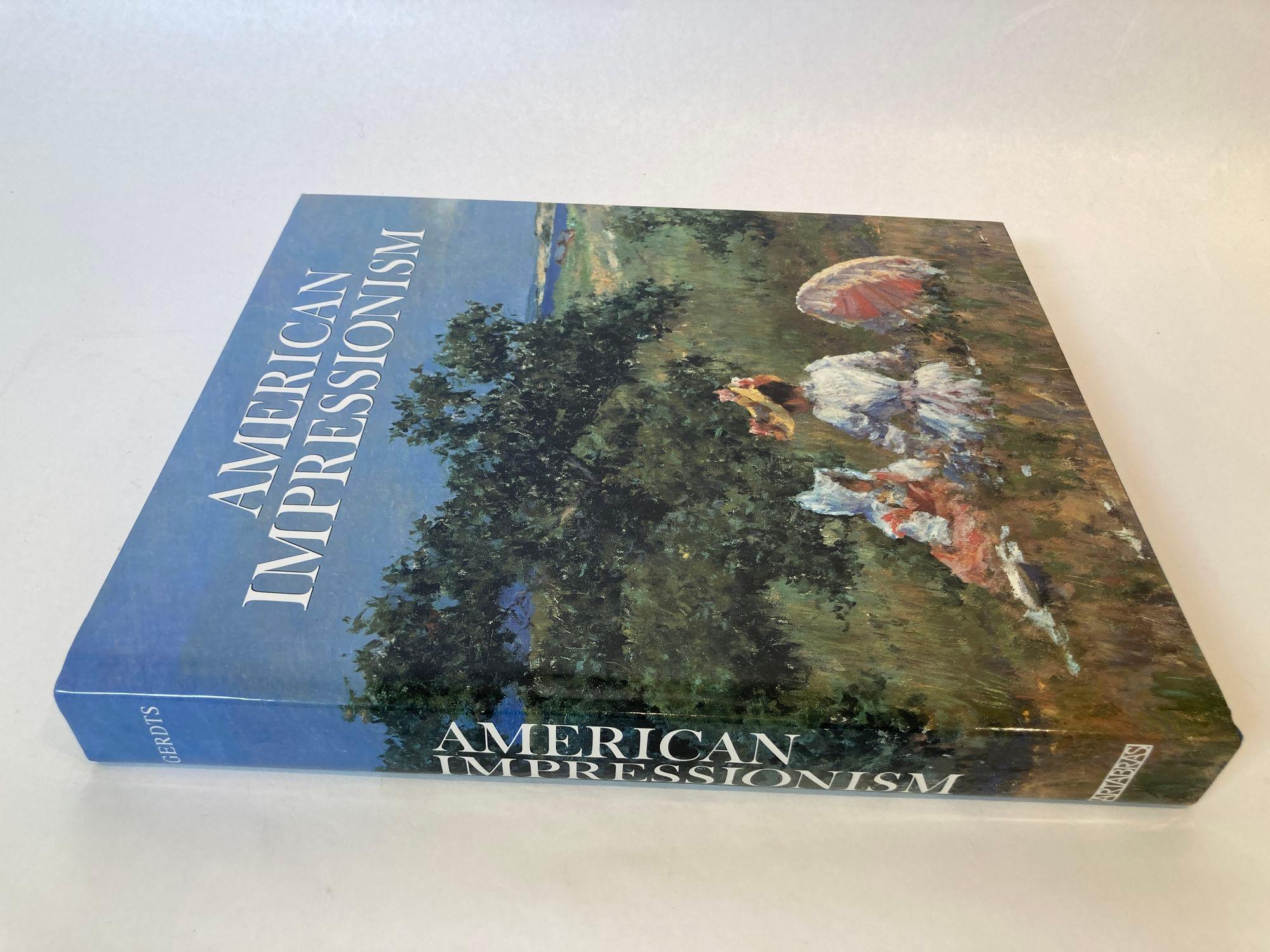 American Classical American Impressionism Oversized Hardcover Book by William H. Gerdts For Sale