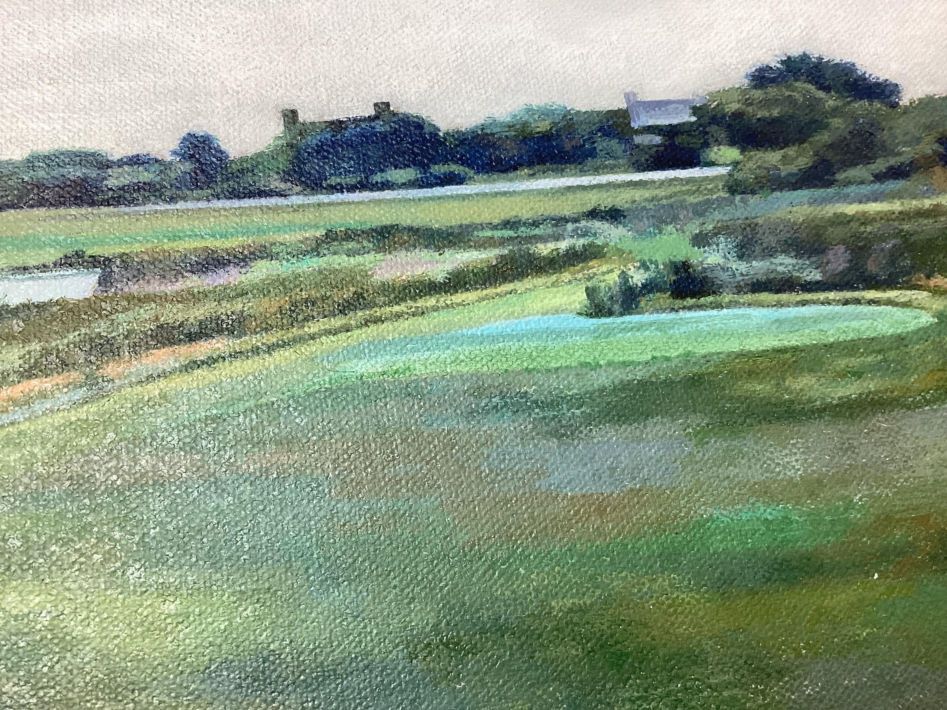 Peinture de paysage impressionniste américaine par Midge Stires en vente 1