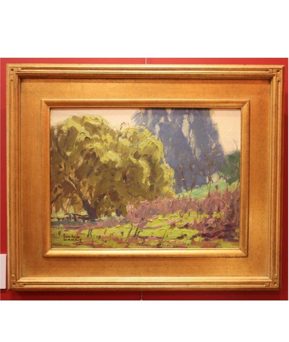 Sam Hyde Harris, 'Spring splendor', 1920
American painter (1889-1977)
Oil on board.

Shipping included 
Free and fast delivery door to door by air
Original art work(s).

 