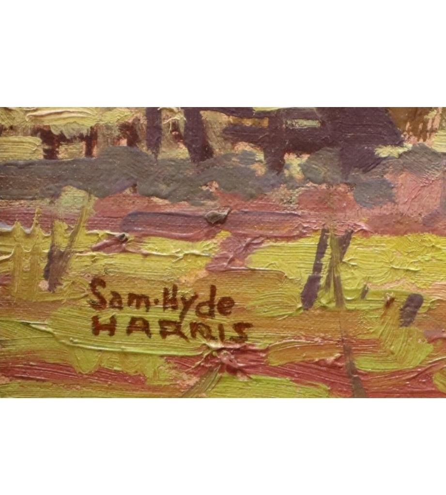 Central American American Impressionistic Landscape by Sam Hyde Harris For Sale