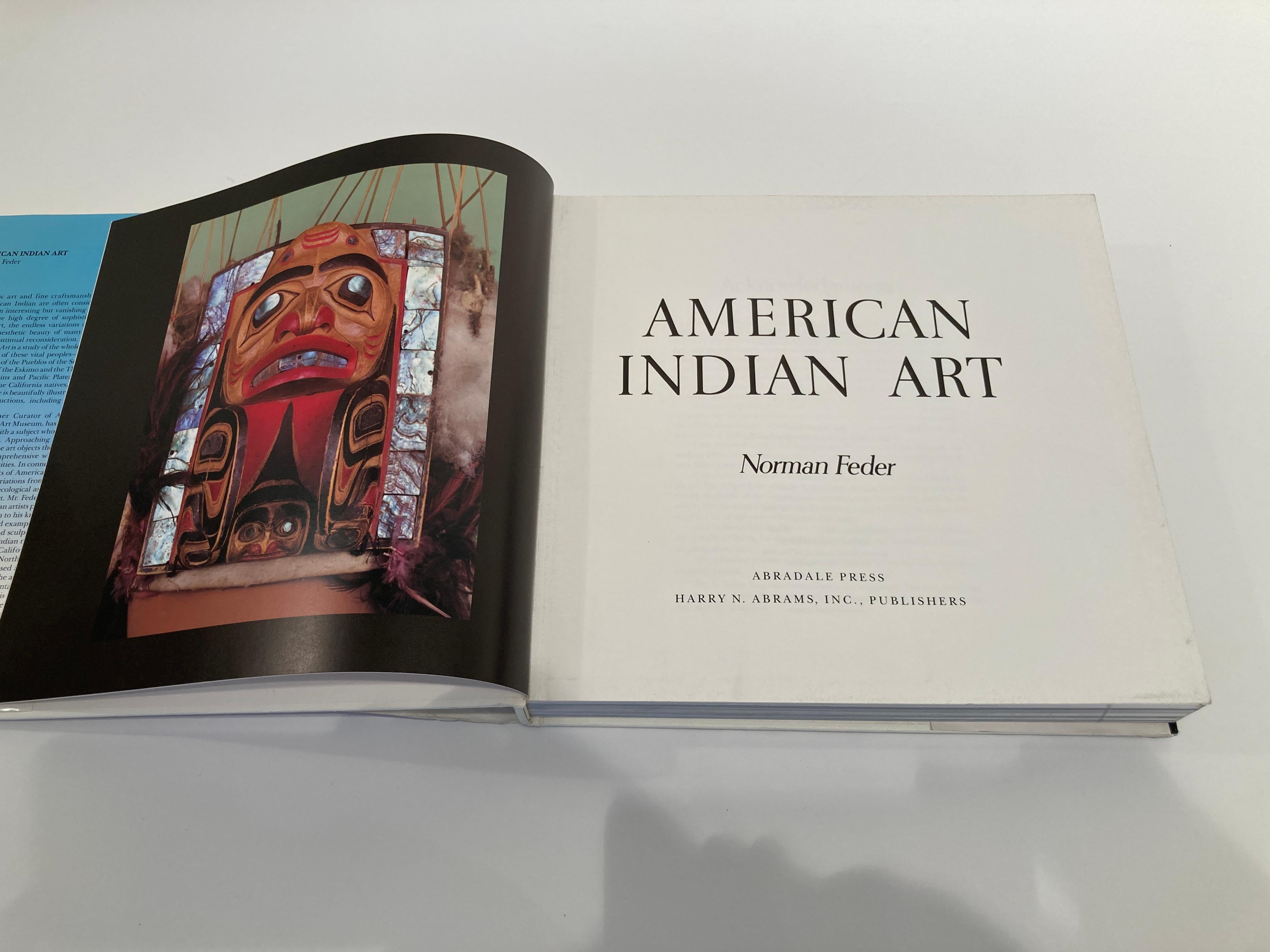 American Indian Art by Norman Feder Hardcover Book 3