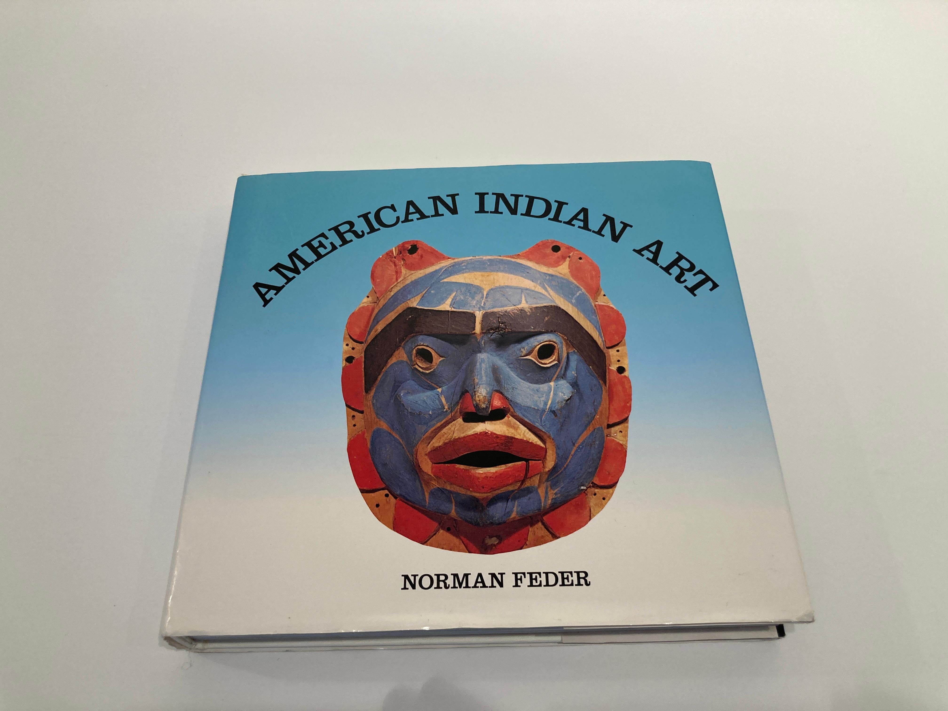 20th Century American Indian Art by Norman Feder Hardcover Book