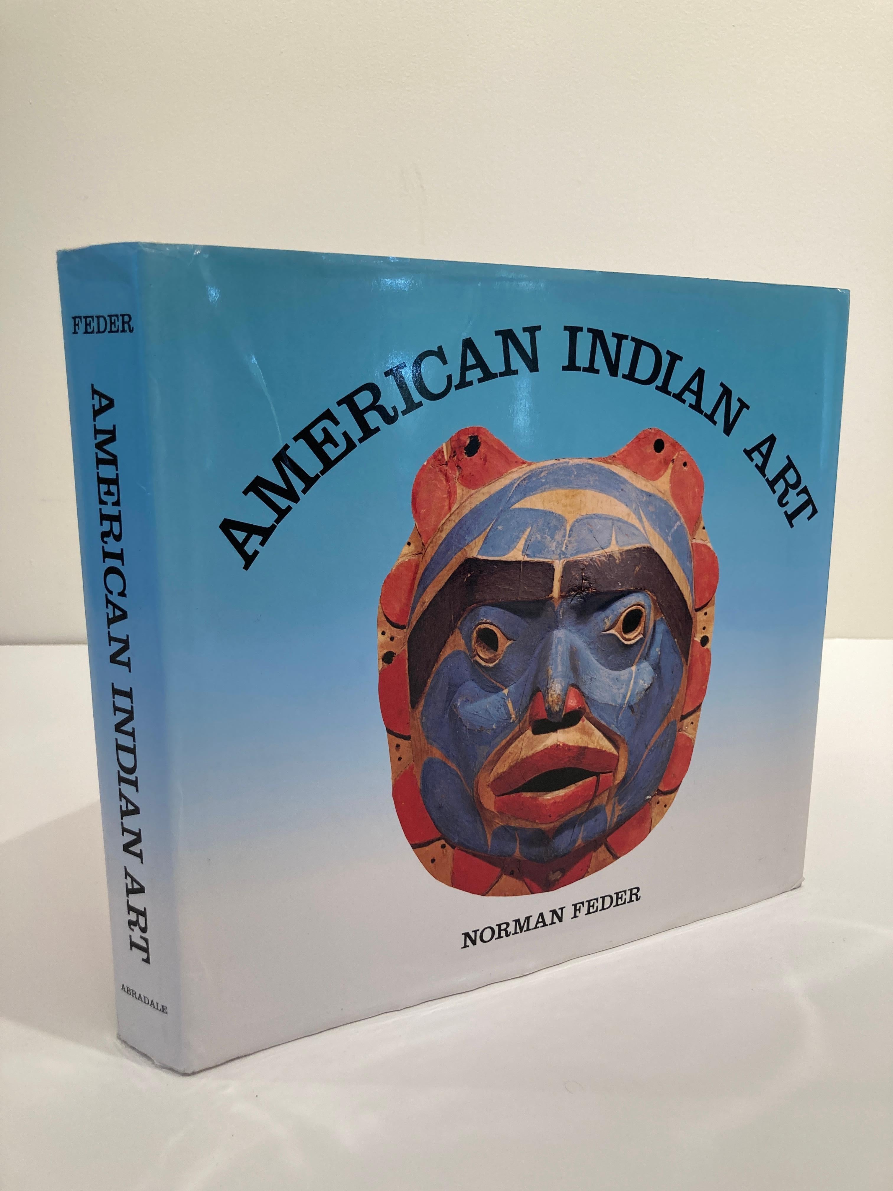Paper American Indian Art by Norman Feder Hardcover Book