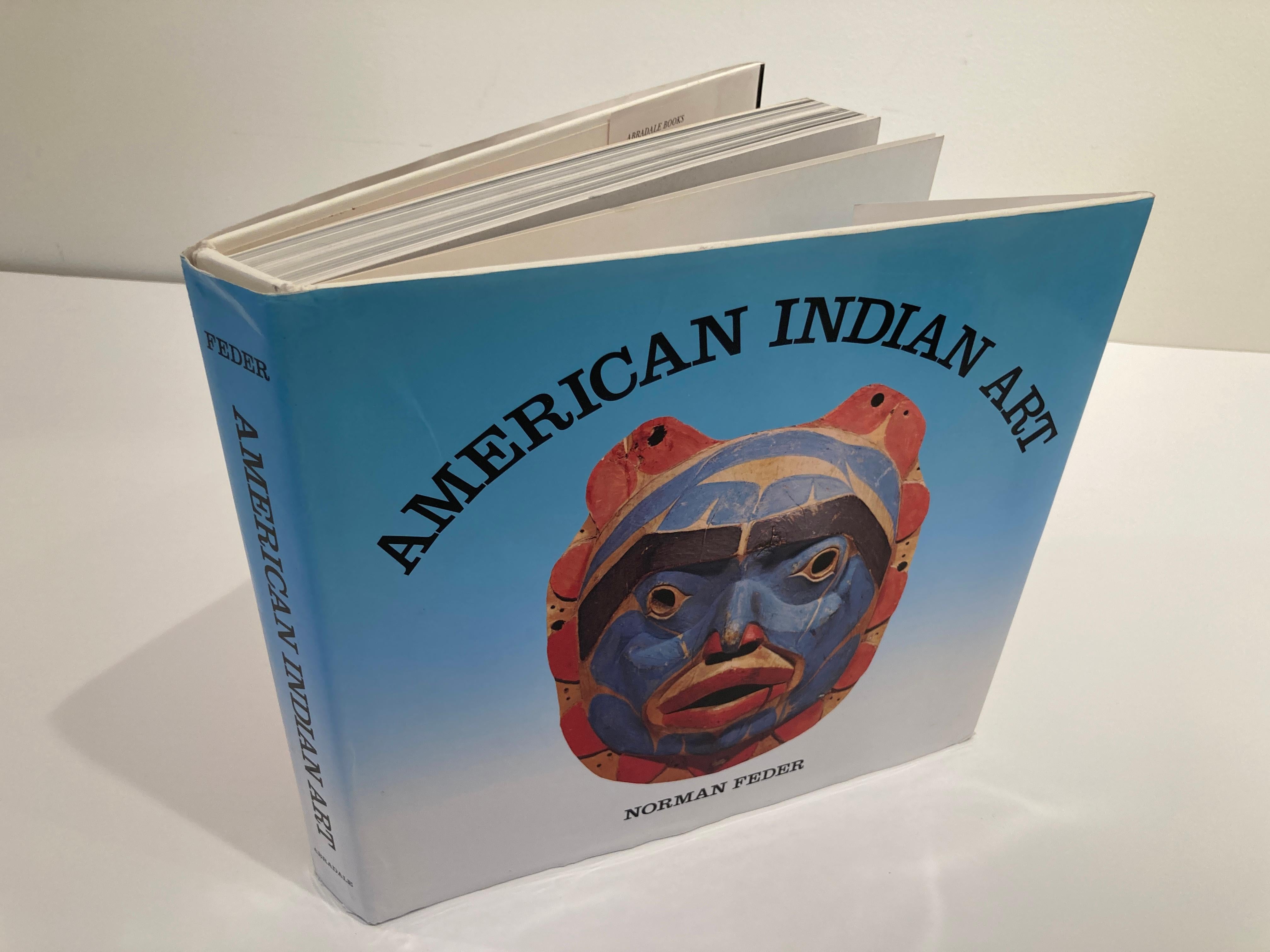 American Indian Art by Norman Feder Hardcover Book 1