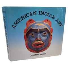 Livre à couverture rigide « American Indian Art » (L'art indien américain) de Norman Feder