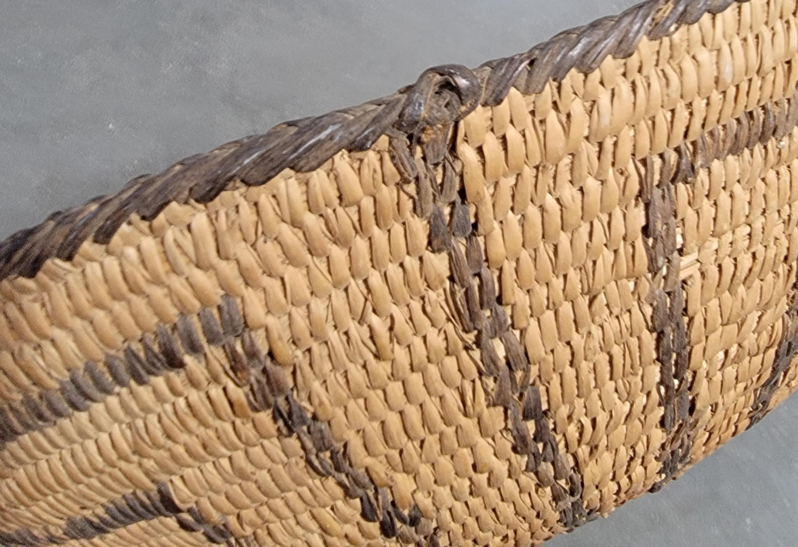 Fait main Américain  Panier indien en vente