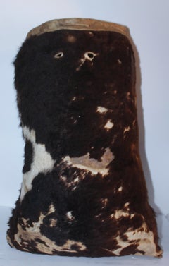 Zaino in pelle di bufalo degli Indiani d'America