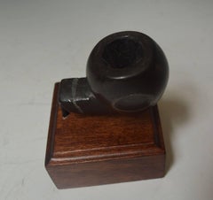 American Indian Leaded Hard Stone Leaded Elbow Pipe Bowl