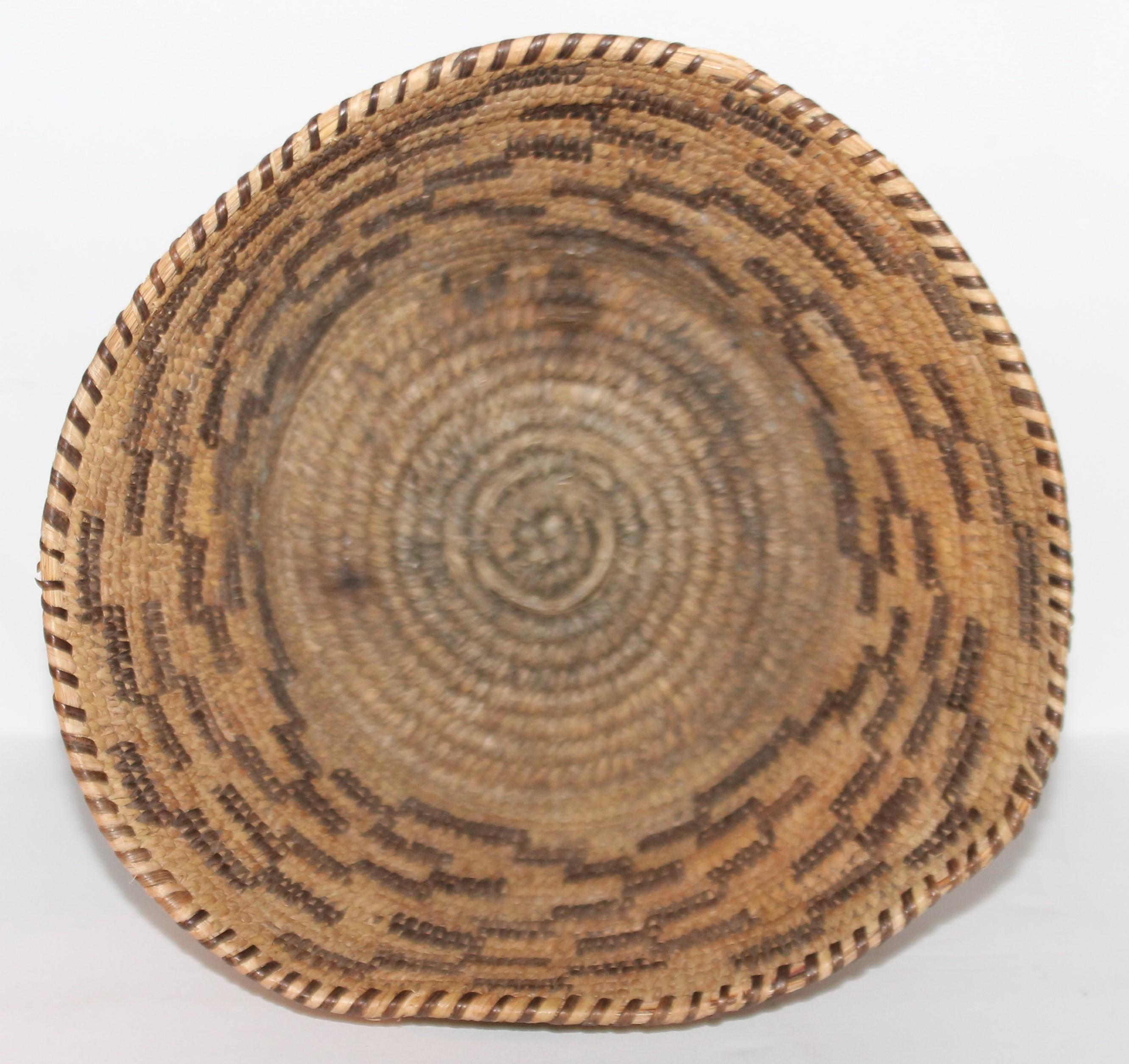 American Indian Pima Basket In Good Condition In Los Angeles, CA