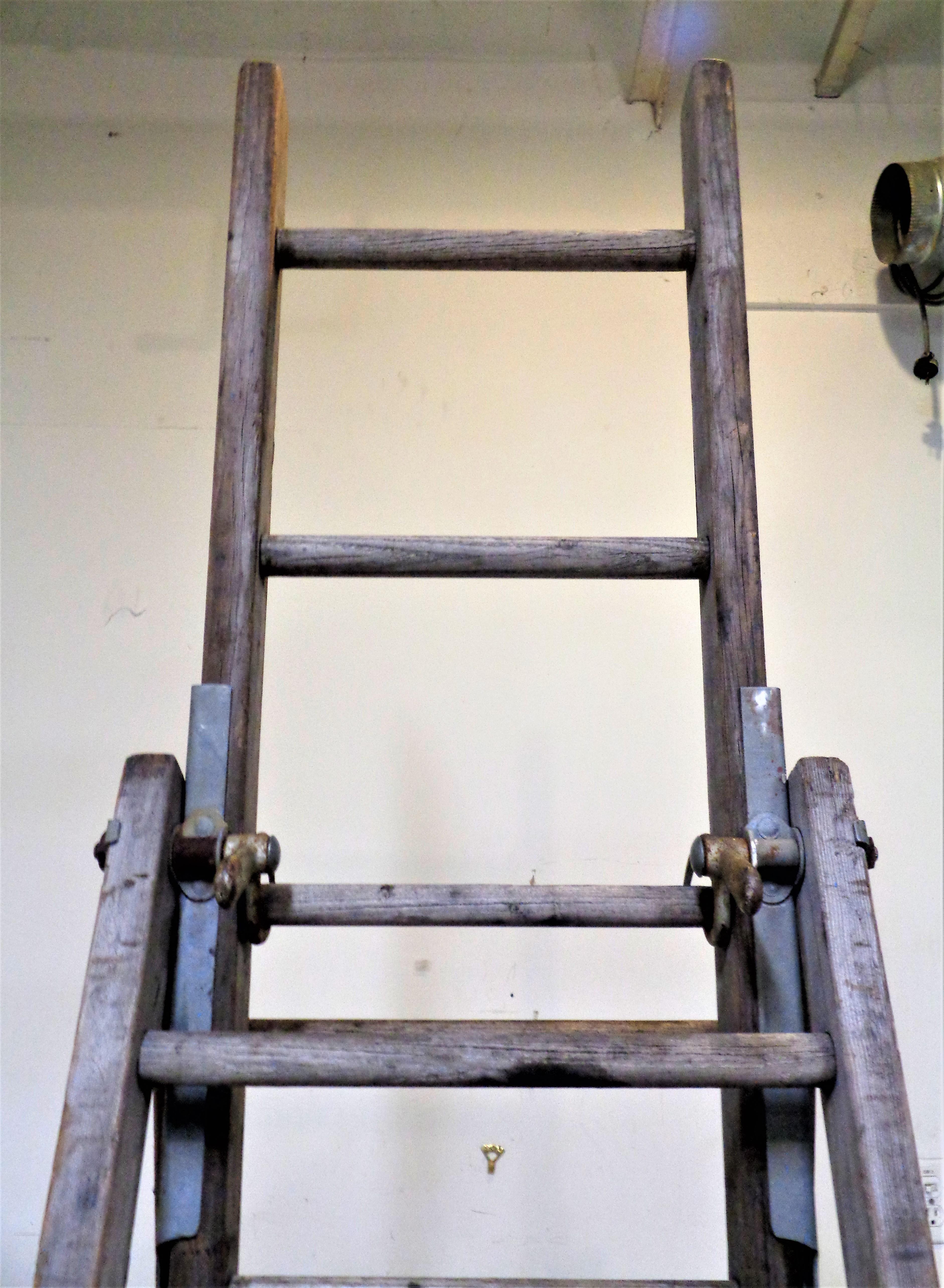 American Industrial A-Frame Extension Ladder 4