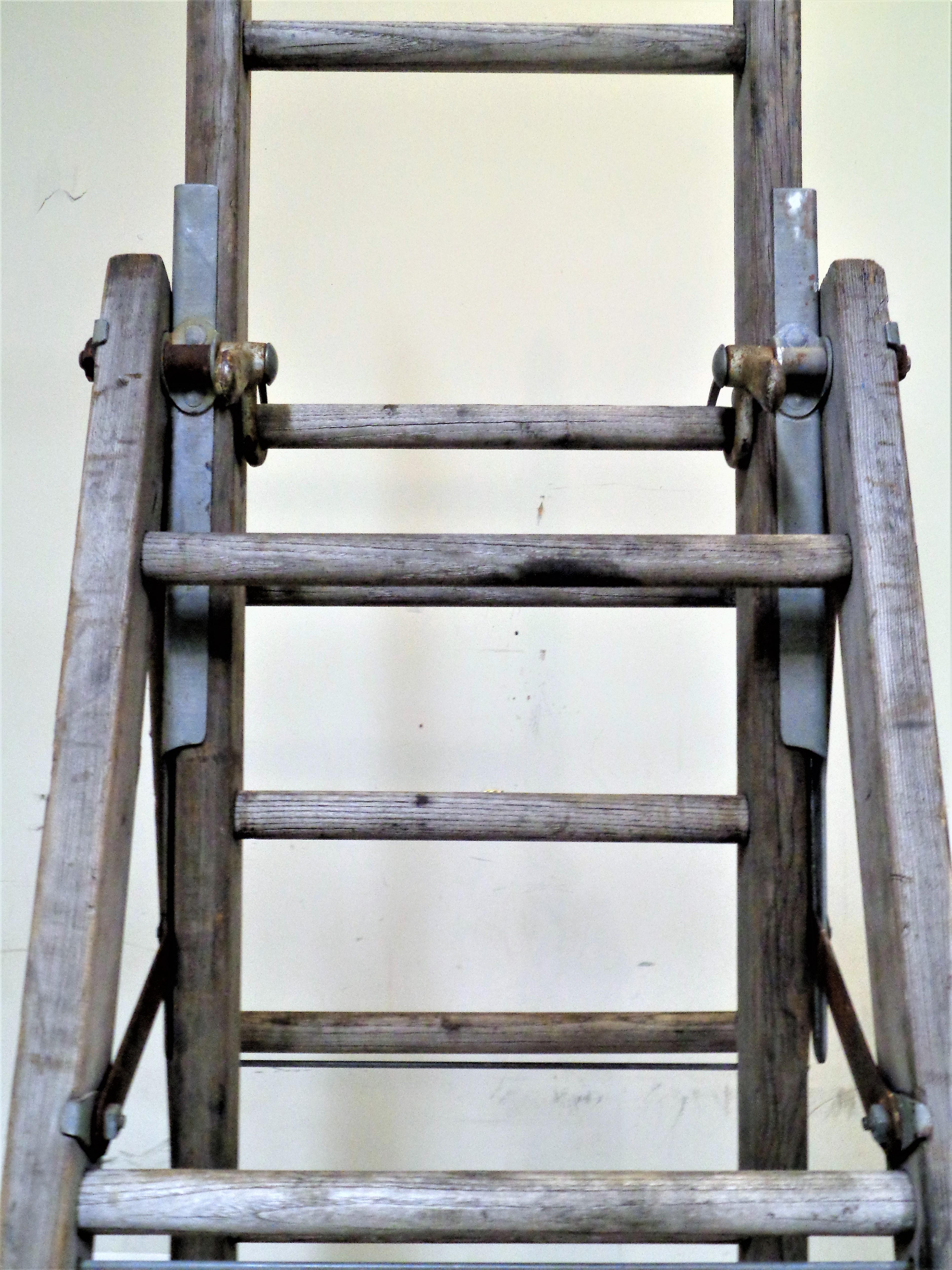 American Industrial A-Frame Extension Ladder 5