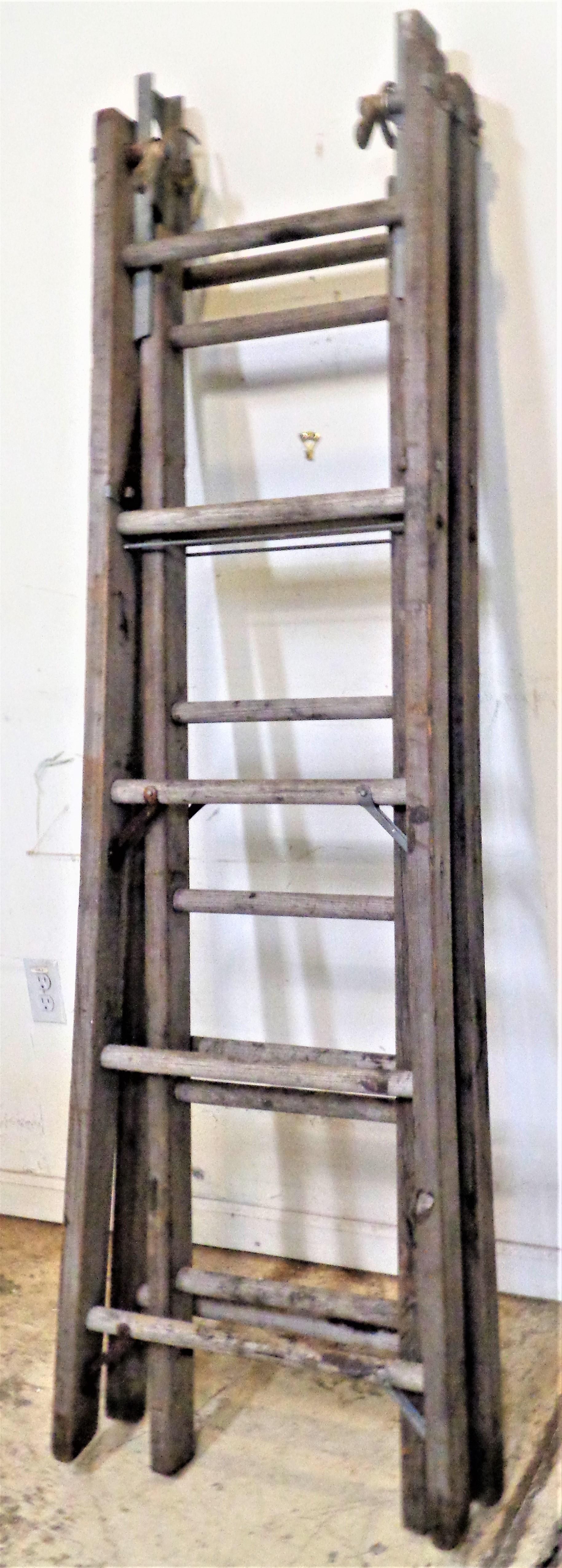 American Industrial A-Frame Extension Ladder 6