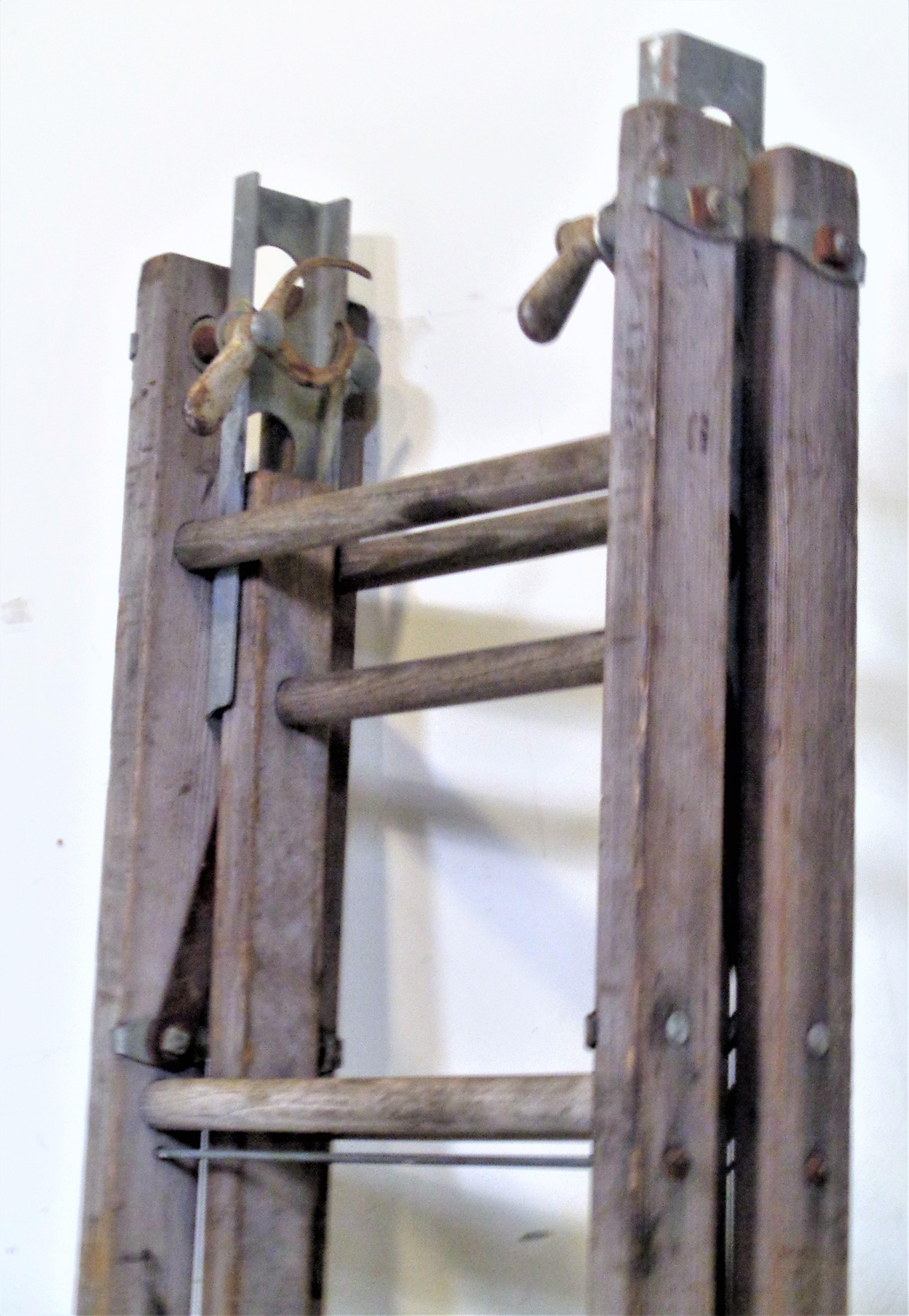 American Industrial A-Frame Extension Ladder 7