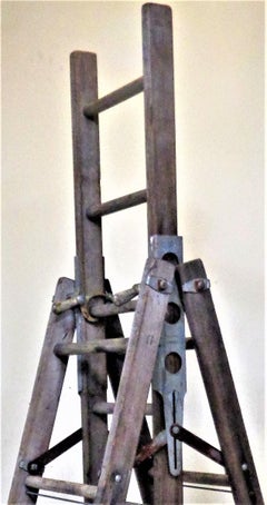American Industrial A-Frame Extension Ladder