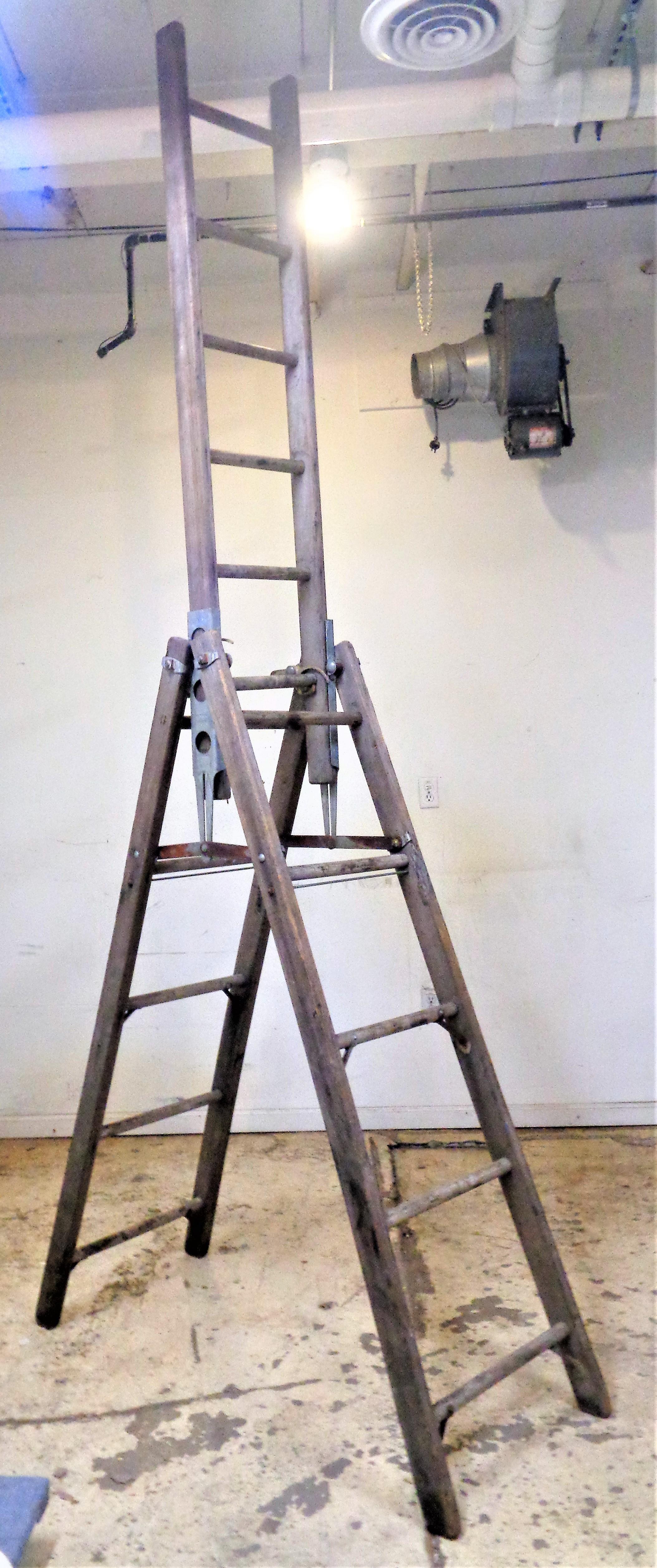 American Industrial A-Frame Extension Ladder 10