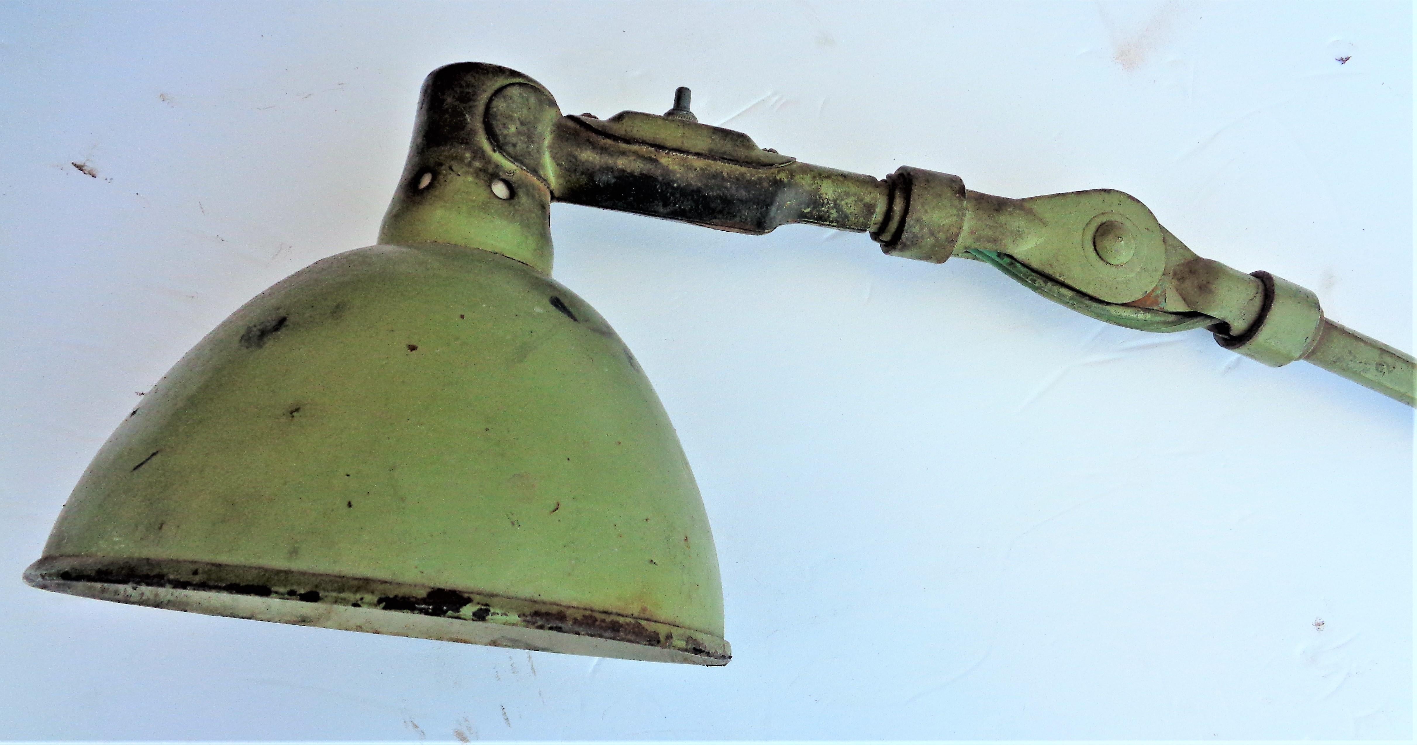 American Industrial Task Lamp 1940 For Sale 7