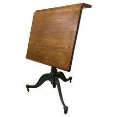 Antique American Industrial Drafting Table