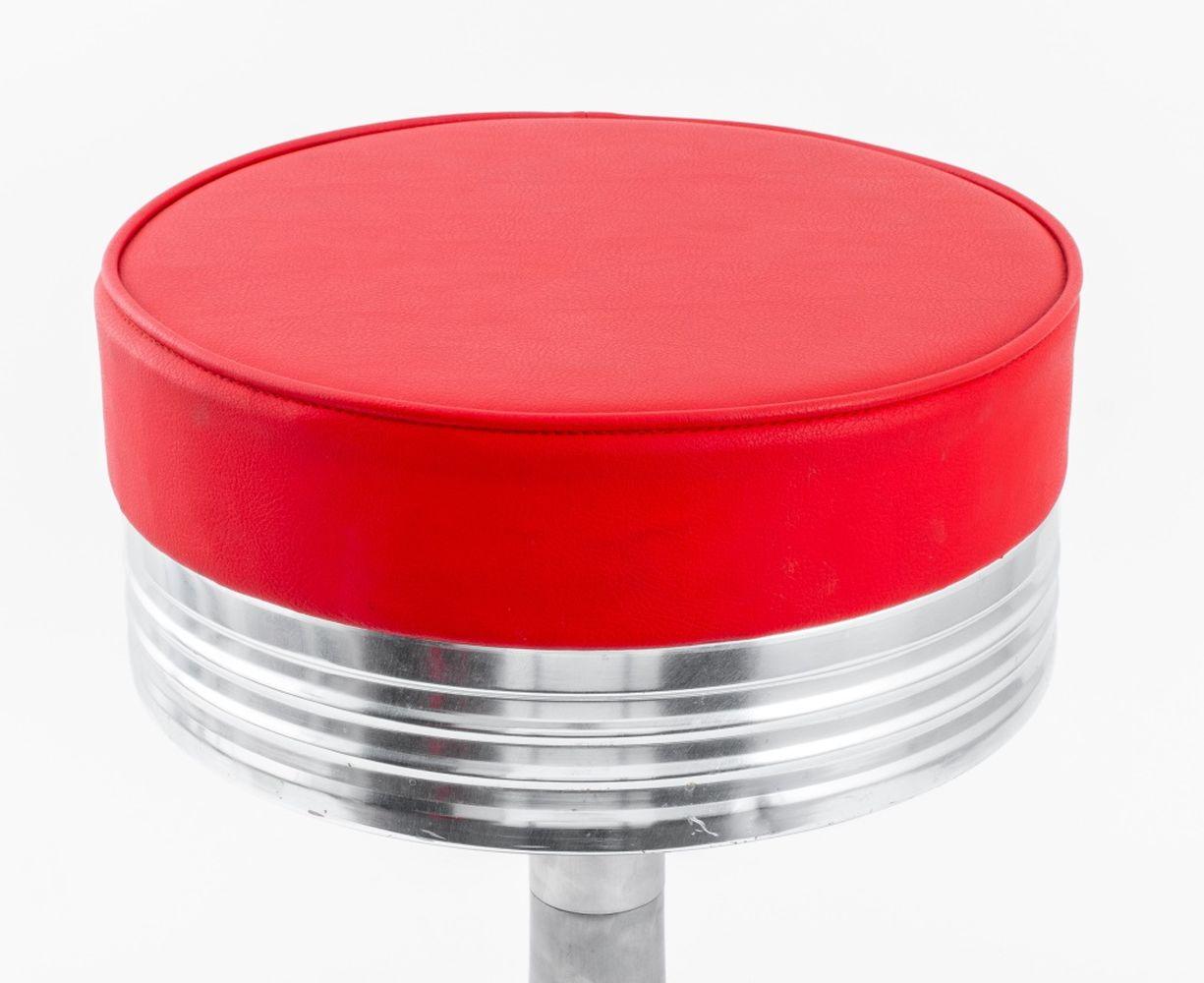 American Industrial Modern Aluminum Stools, 3 For Sale 2