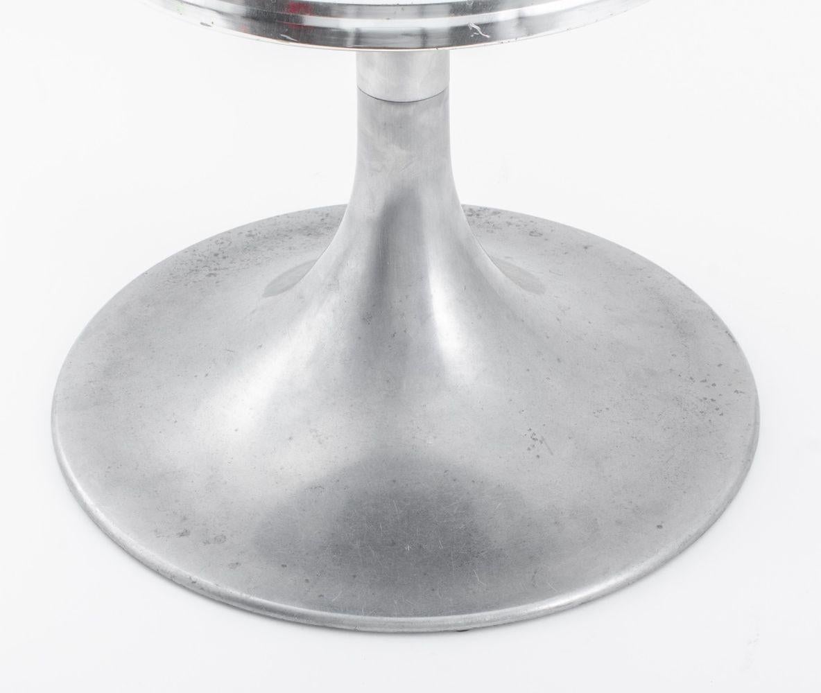 American Industrial Modern Aluminum Stools, 3 For Sale 3