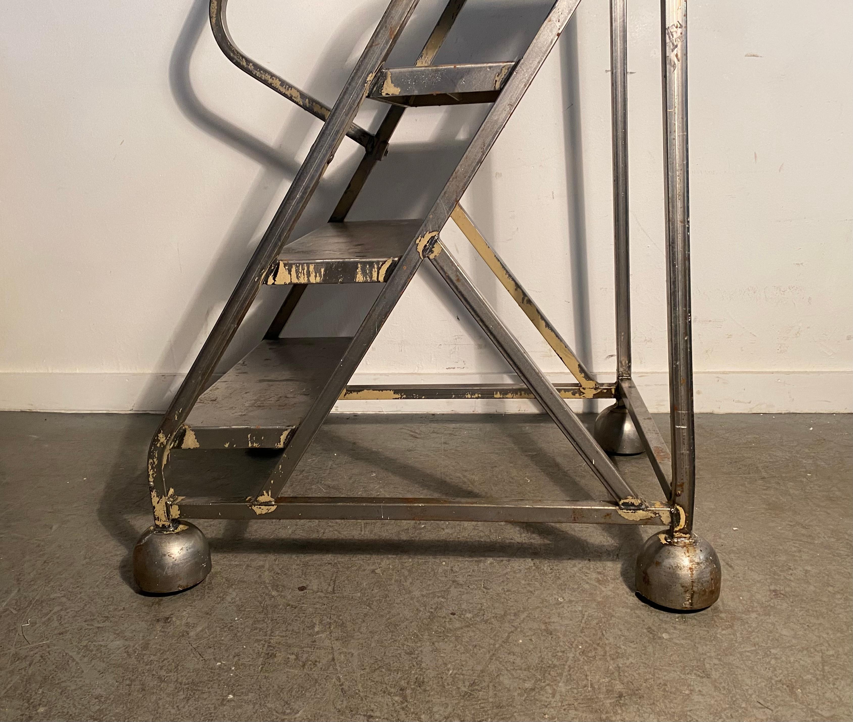 American Industrial Rolling work platform / steps/ ladder by Cotterman co. For Sale 2