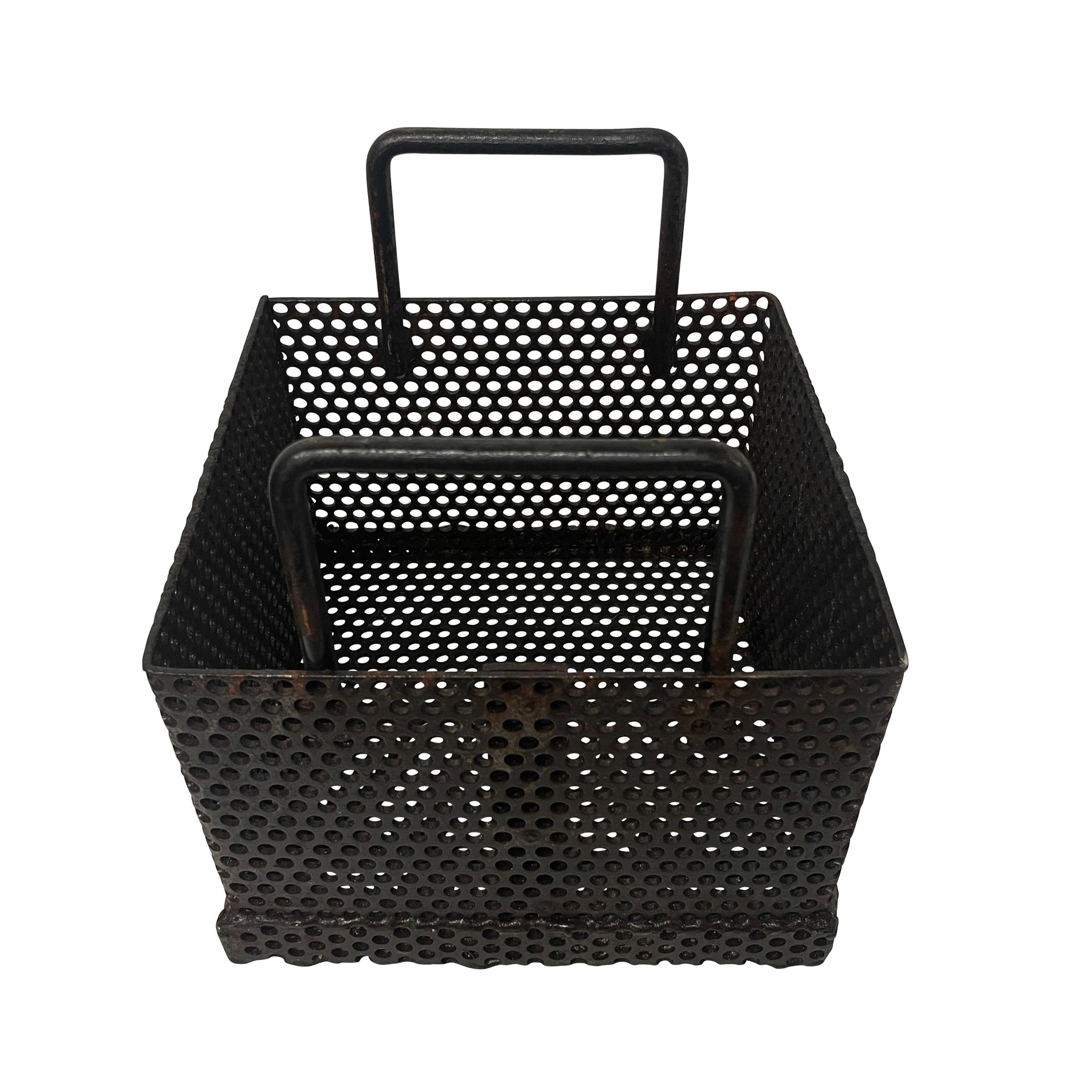 American Industrial Steel Basket For Sale 1