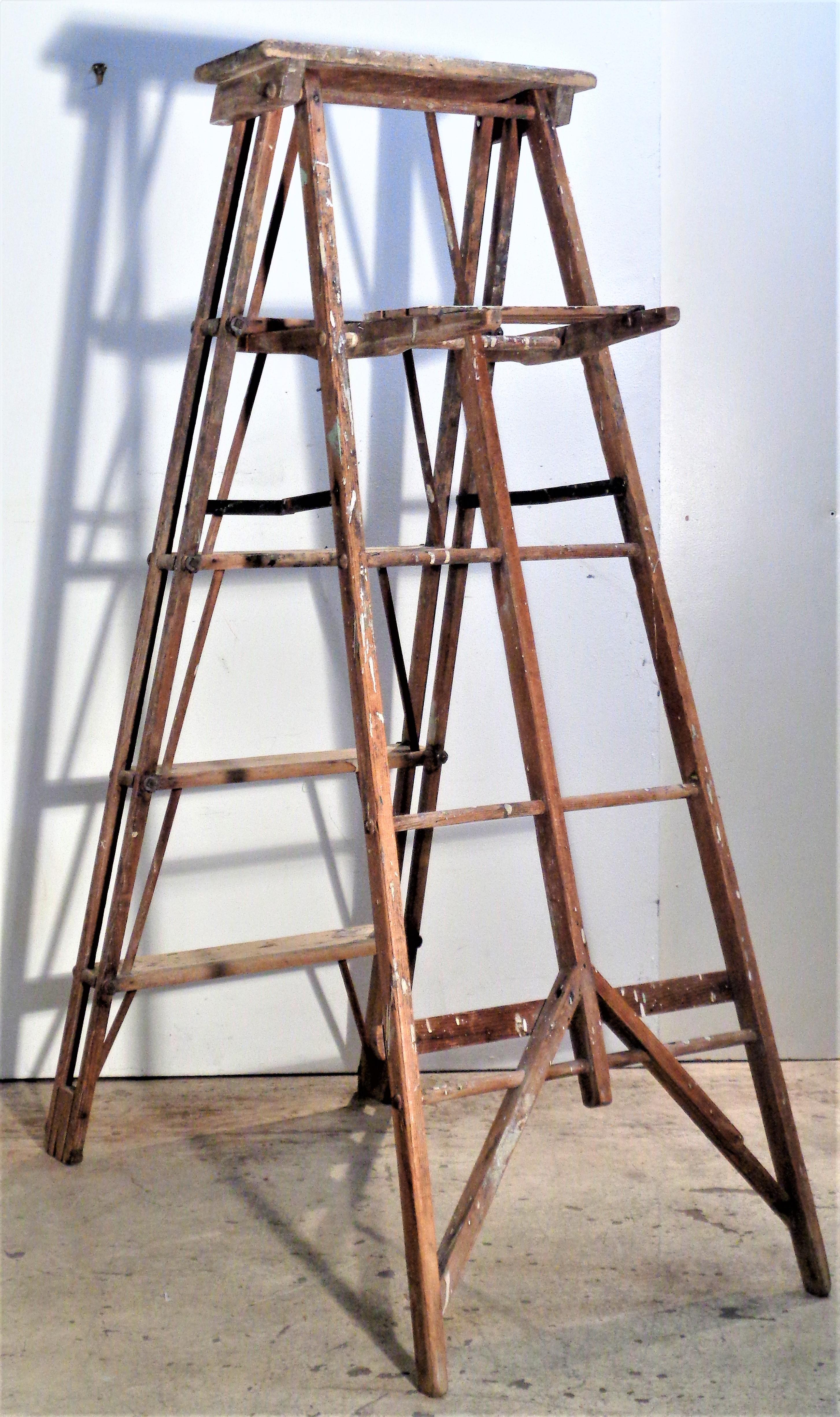 American Industrial Work Ladder, Circa 1940 1