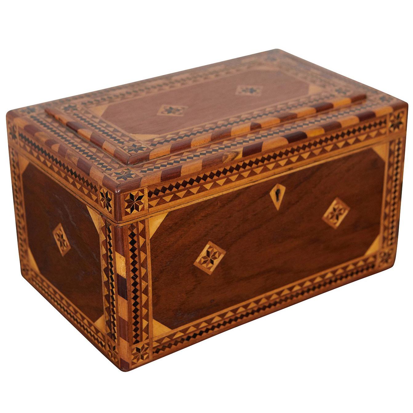 American Inlaid Box For Sale