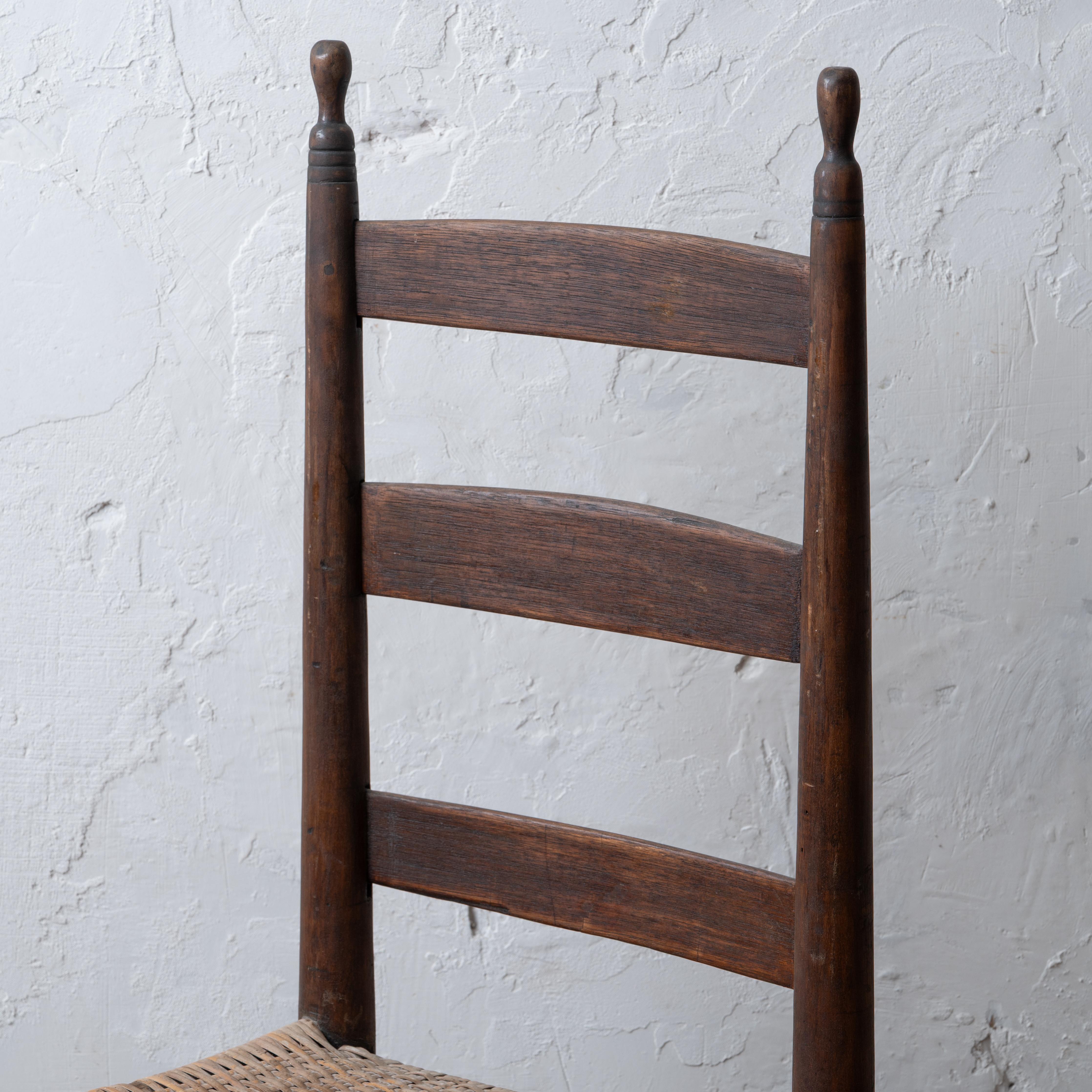 American Ladder Back Chair, c.1800 en venta 1