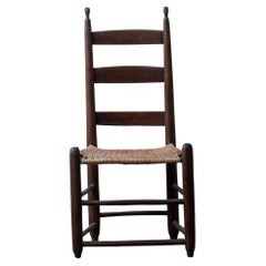American Ladder Back Chair, c.1800