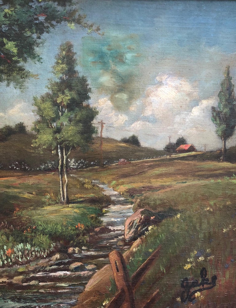 American Landscape Oil Painting 