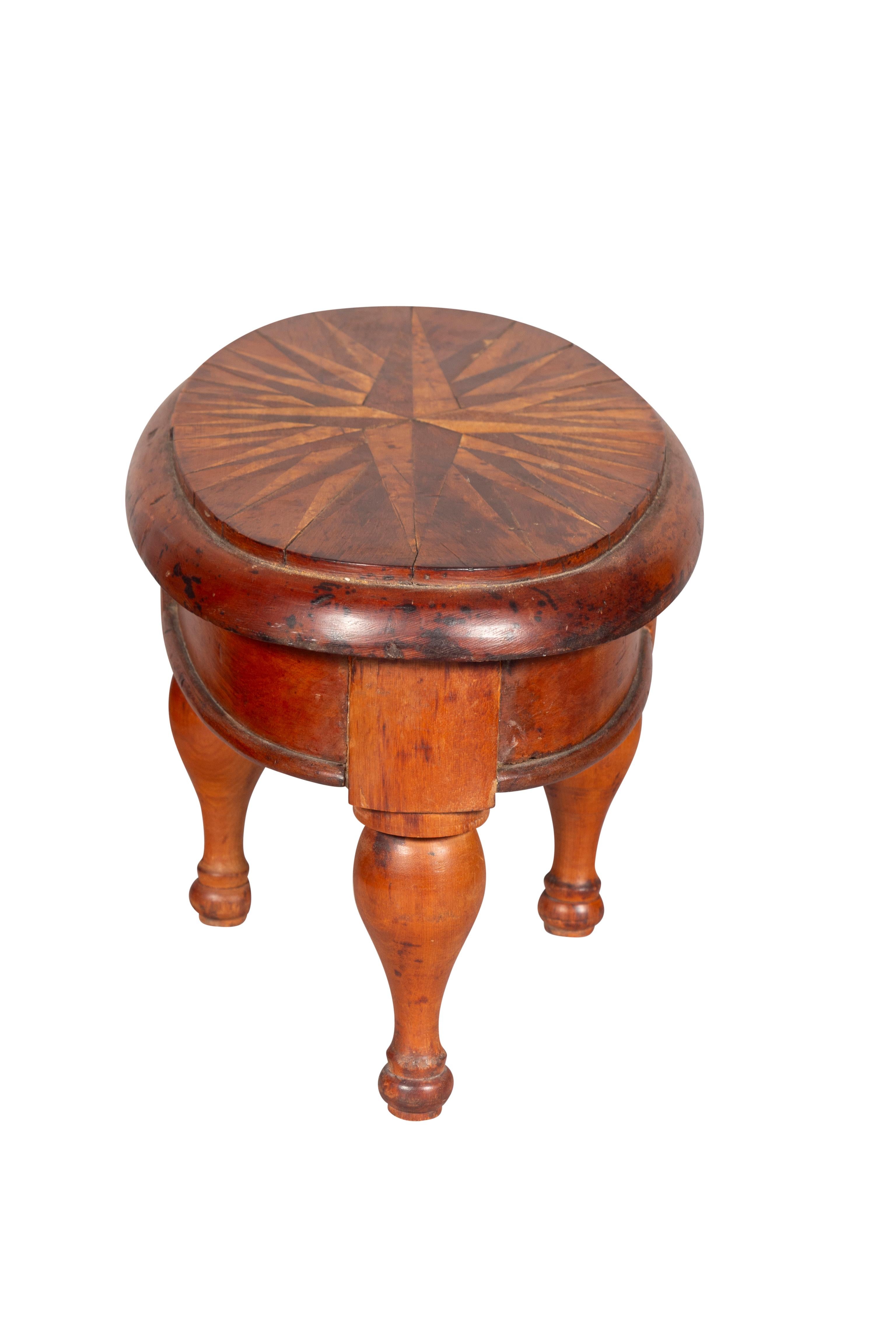 American Late Federal Walnut Table Form Centerpiece For Sale 1