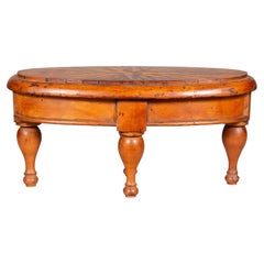 Antique American Late Federal Walnut Table Form Centerpiece