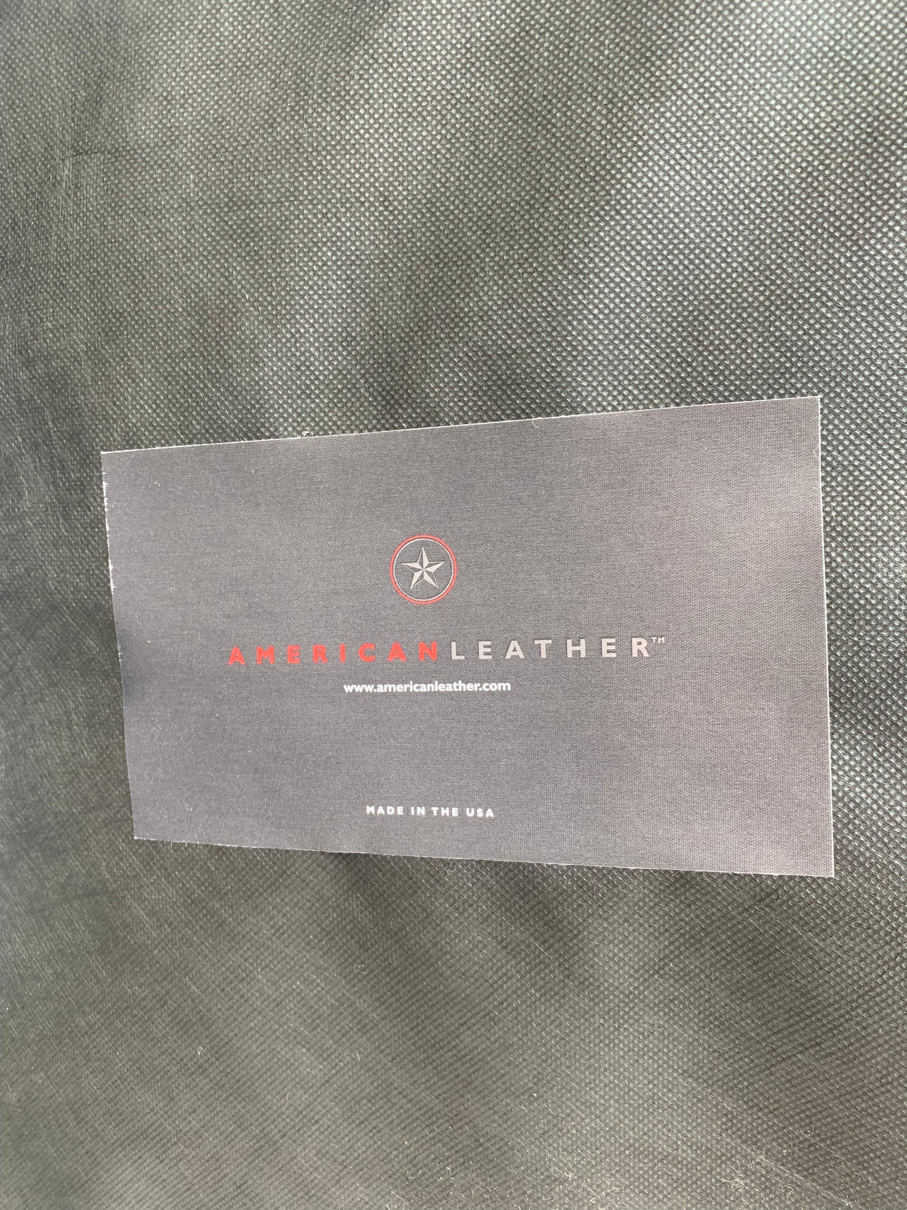 American Leather 3-Sitzbank in Weiß im Angebot 3