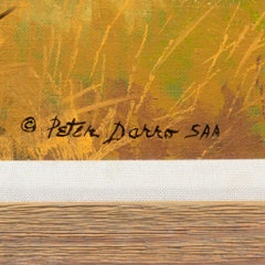 "Lince americano" Pintura al óleo de Peter Darro