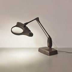 Lámpara americana M270 regulable con lupa Dazor Floating Fixture, años 60