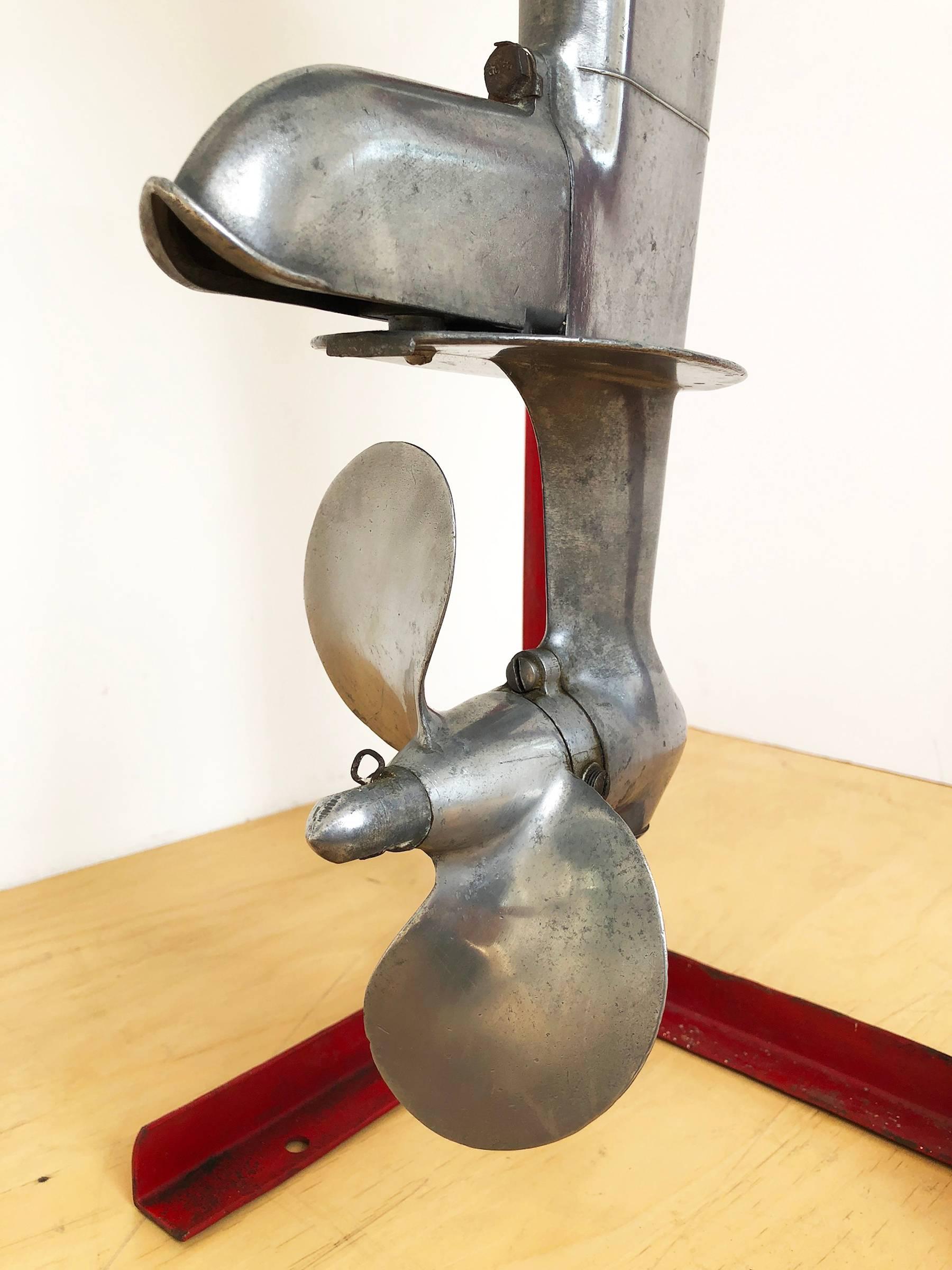 Machine-Made American Machine Age Outboard Motor