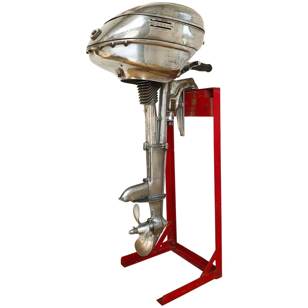 American Machine Age Outboard Motor