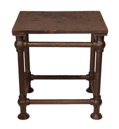 American Made Cast Iron & Steel Industrial Stationary Printers Letterpress Table