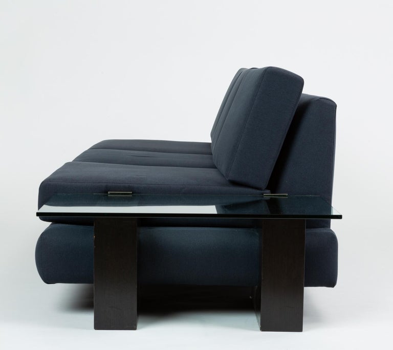 AmericanMade Sofa with Glass End Tables by Kroehler For Sale at