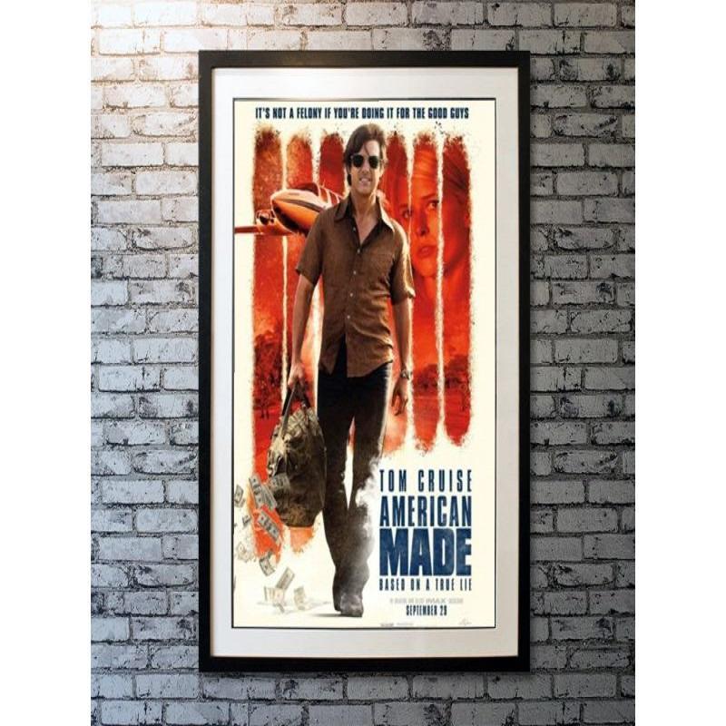 American Made, Unframed Poster 2017

Original One Sheet (27 X 40 Inches). The story of Barry Seal, an American pilot who became a drug-runner for the CIA in the 1980s in a clandestine operation that would be exposed as the Iran-Contra