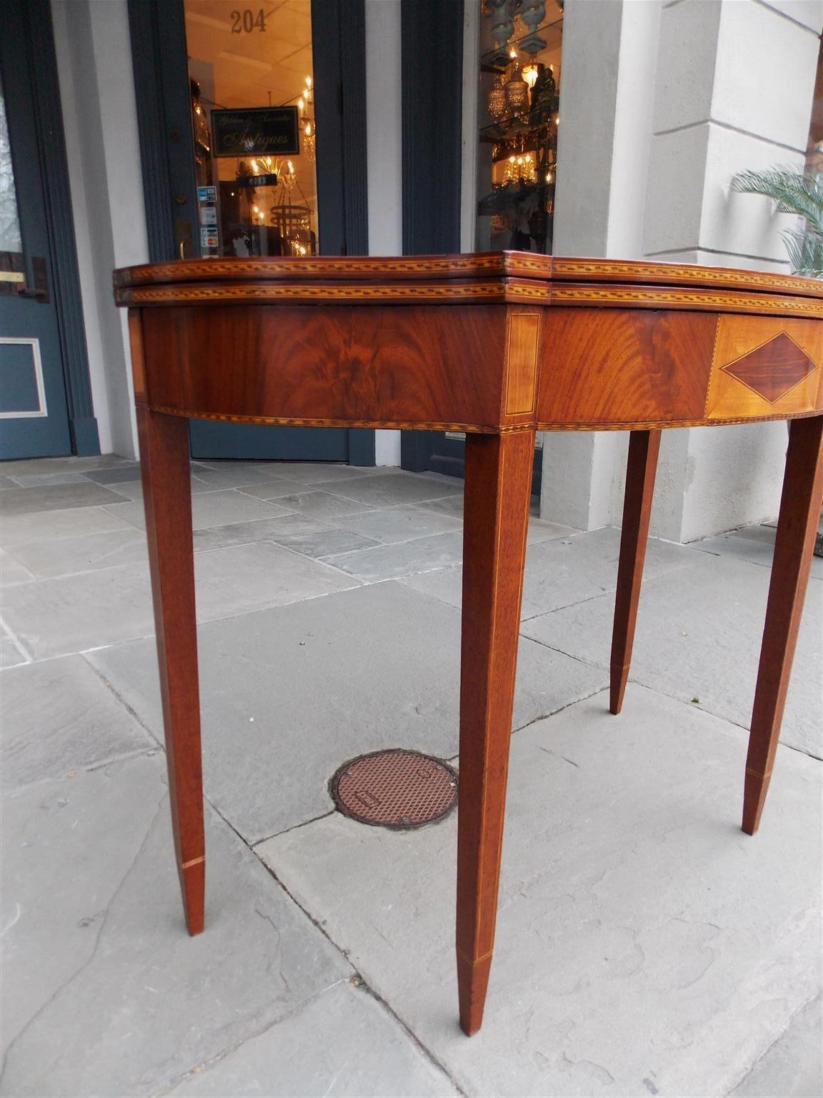john seymour and son card table