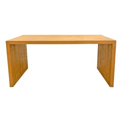 Used American Maple Butcher Block Parsons Table