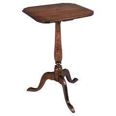 American Maple Candle Stand or Drink Table
