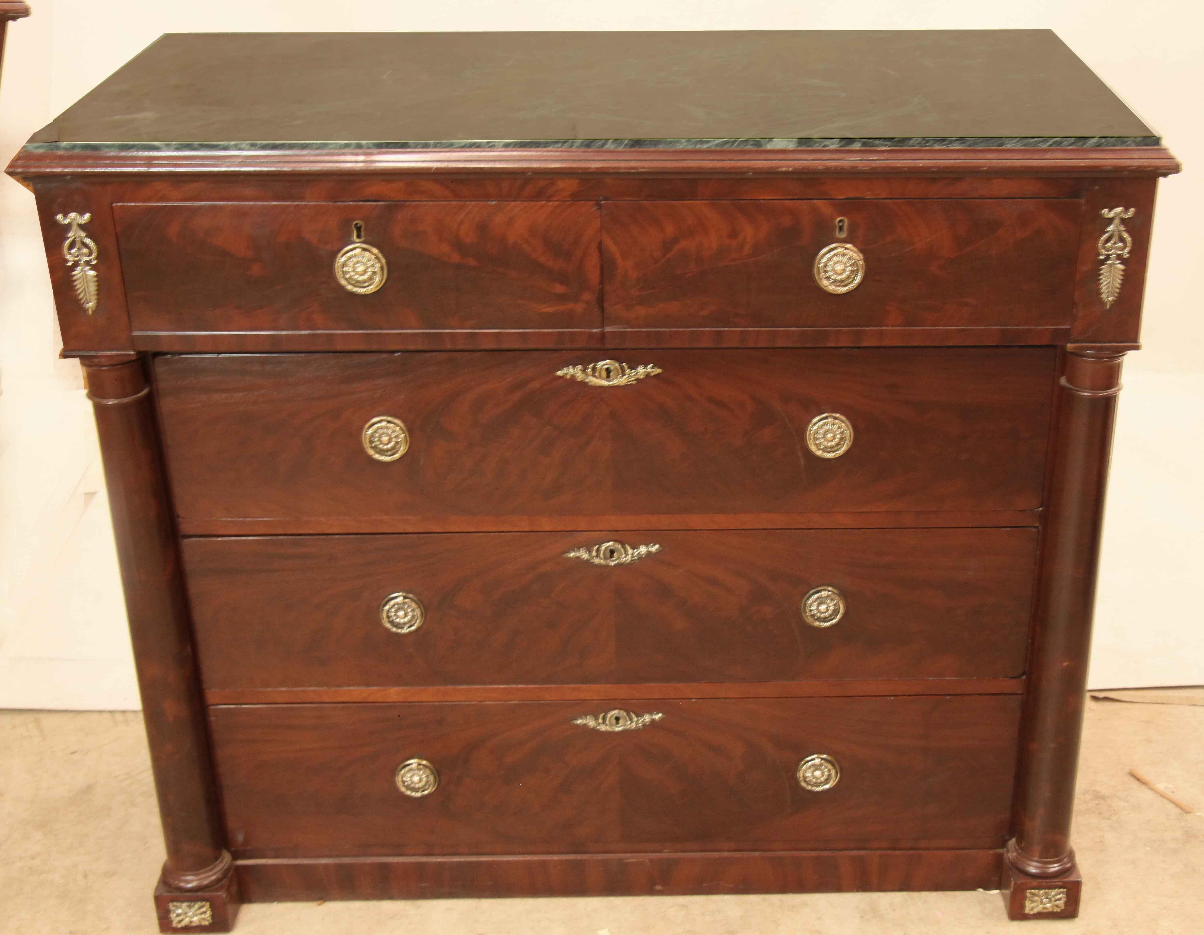 American Marble Top Chest For Sale 4